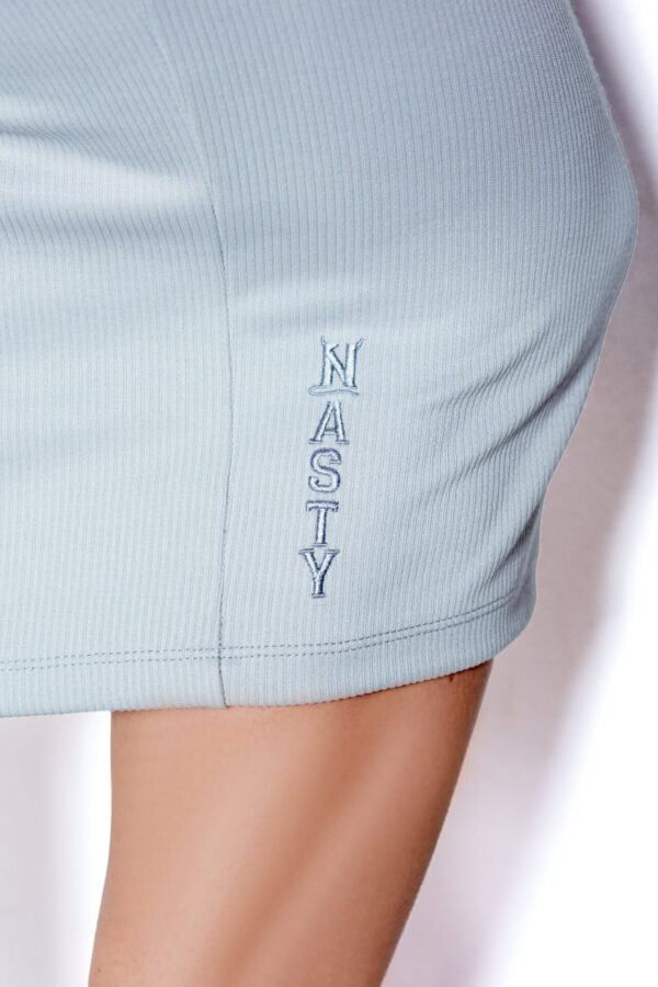 Light Grey, Urban Beauty: Spódnica Rib,