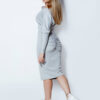 Lite Grey Urban Beauty: Spódnica Rib, Bluza Kimono Rib
